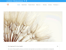 Tablet Screenshot of nawellness.com